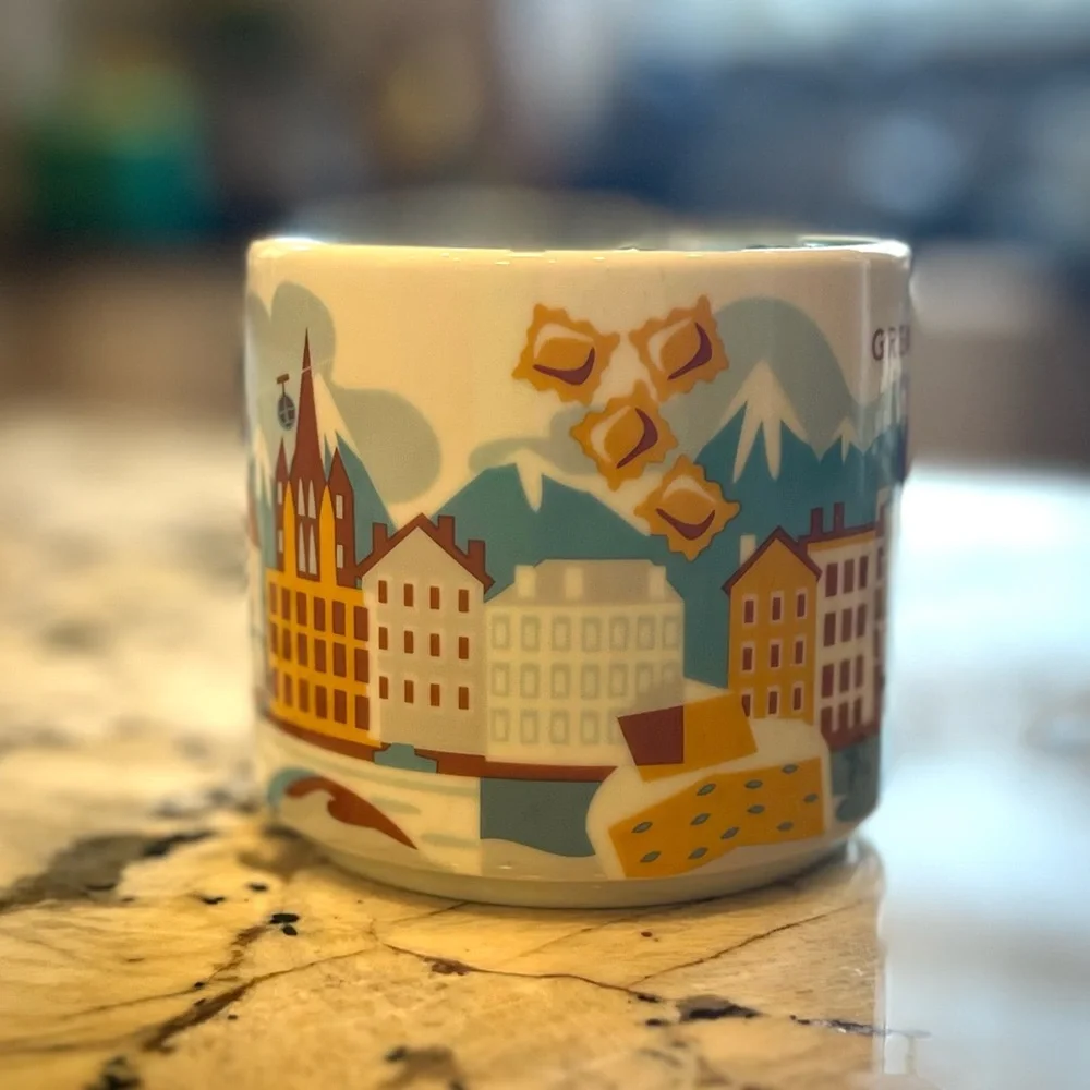 NIB Starbucks Grenoble YAH Mug from France - Picture 2 of 7